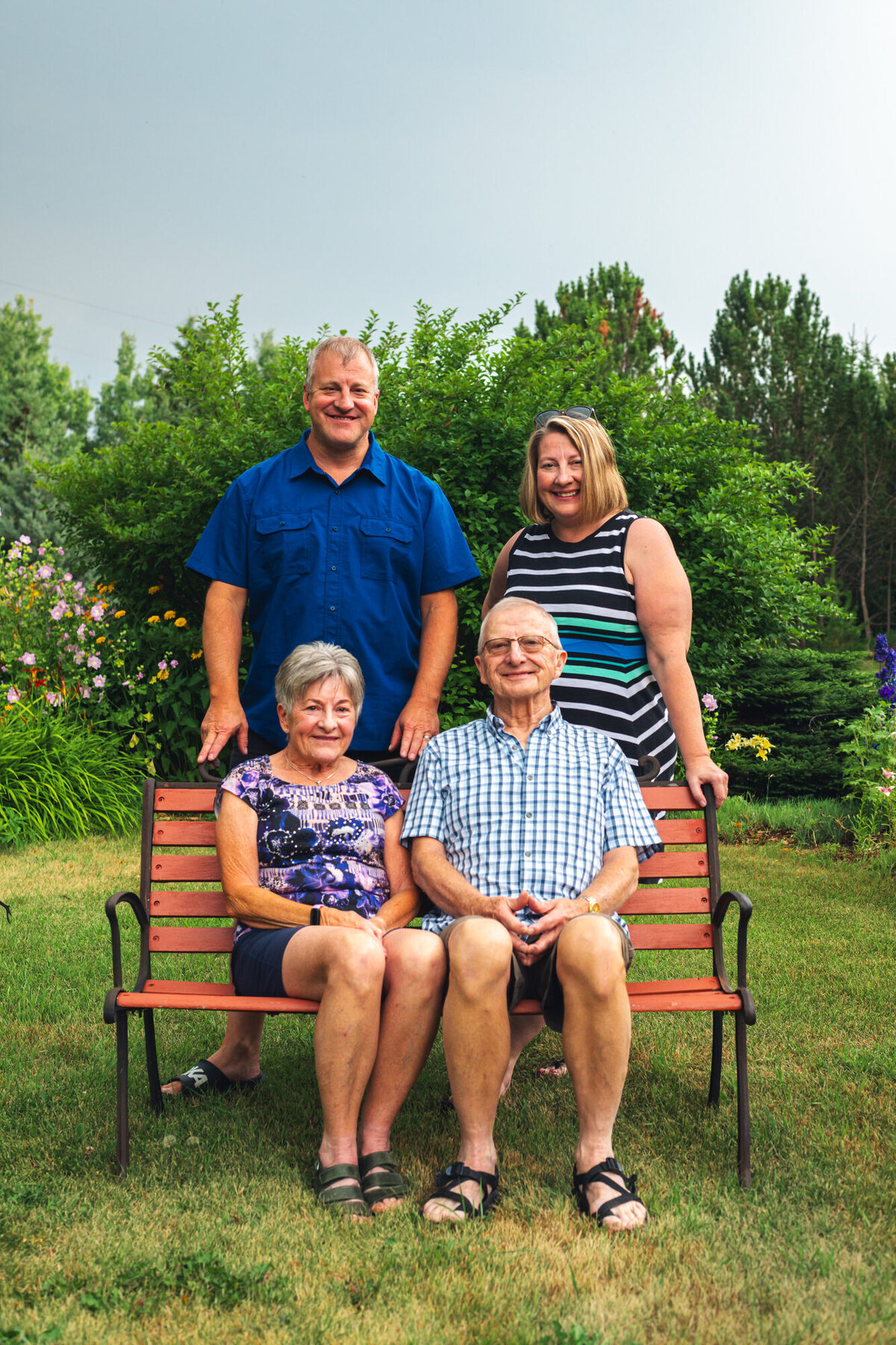 Family portrait by Hill Media